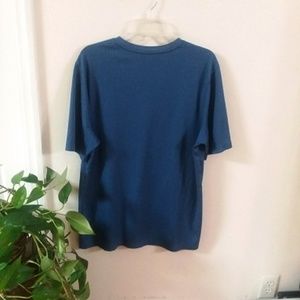 Croft & Barrow Blue Gray Tee
